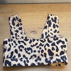 Allfenix Leopard Print bra